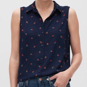 BR Factory Sleeveless Strawberry Top - XS (classic fit)